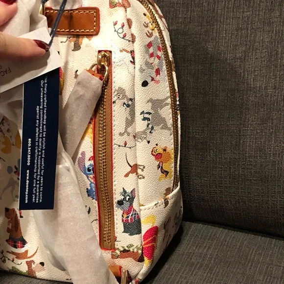 Dooney and Bourke Disney Santa’s Tails Backpack - Picture 9 of 15